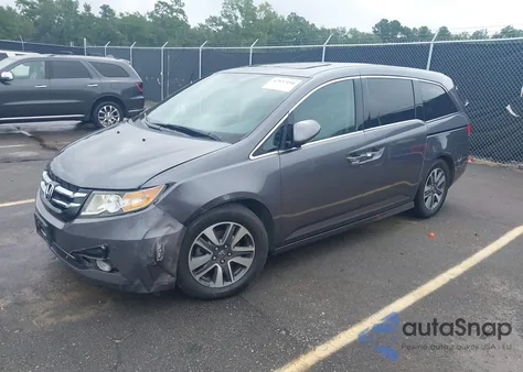 2015 Honda Odyssey Touring/Touring Elite from USA, damaged, VIN 5FNRL5H9XFB034522